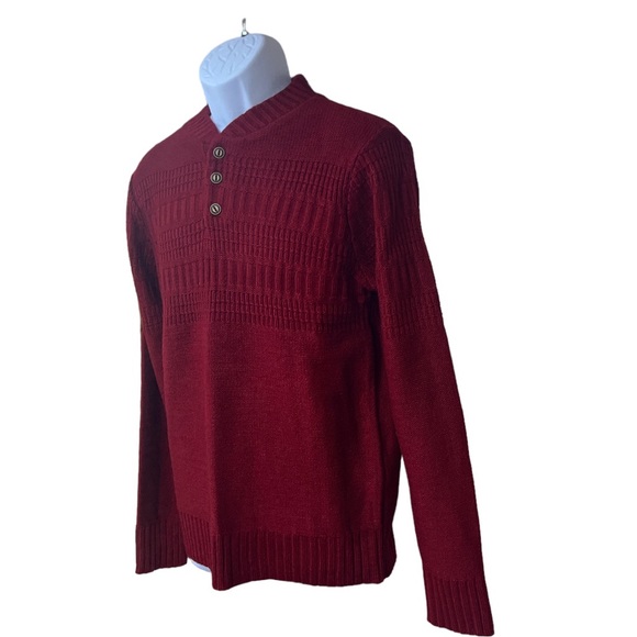 Sz Small Burgundy H2H Sweater NWT - Picture 4 of 7